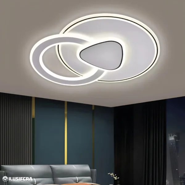 LAMPARA PARA TECHO FIGURAS TRITONO LED XH700