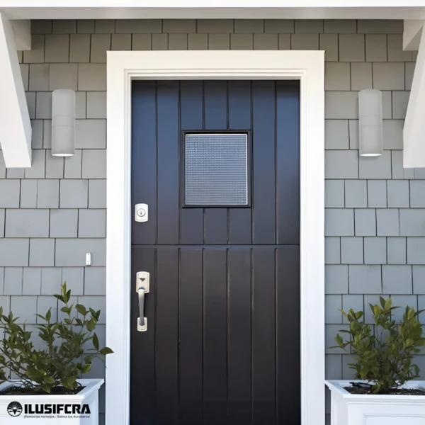 LAMPARA PARA EXTERIOR GRIS E27 SZ-2006