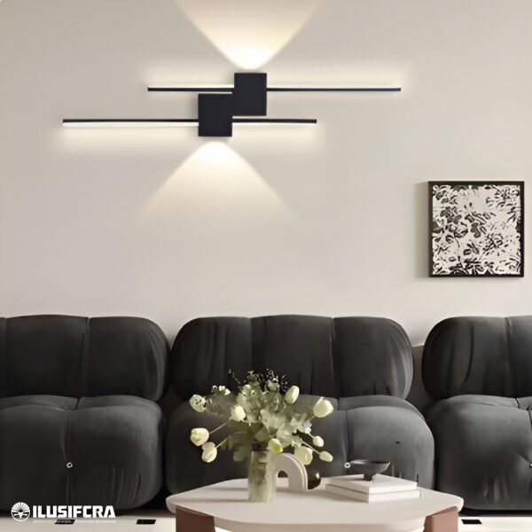 APLIQUE LED PARA PARED PERFIL LARGO MINIMALISTA 3942-580 CM