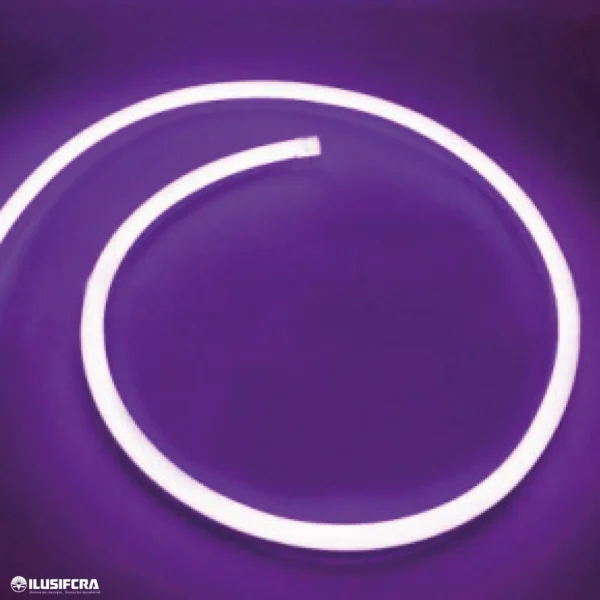 MANGUERA LED NEÓN POR METRO MORADO 8x16