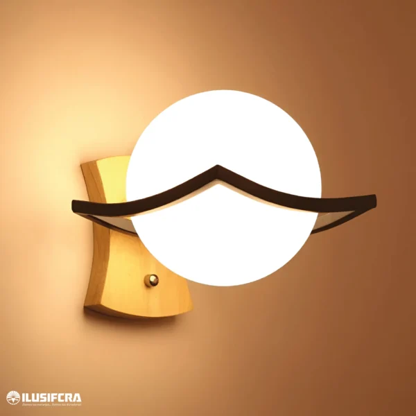 FAROL 8002/1 DE PARED VIDRIO
