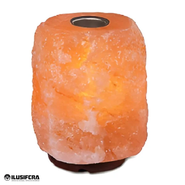 LAMPARA DE SAL CON DIFUSOR DE ESENCIA