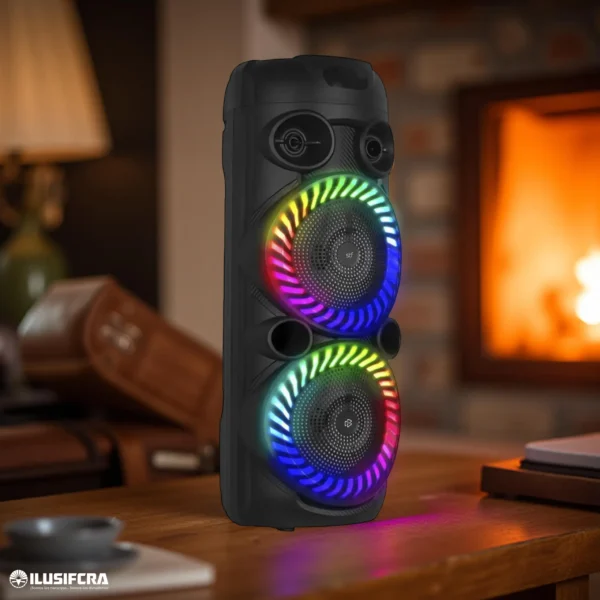 PARLANTE BLUETOOTH 8X2" ILUSIFCRA SZ-8831