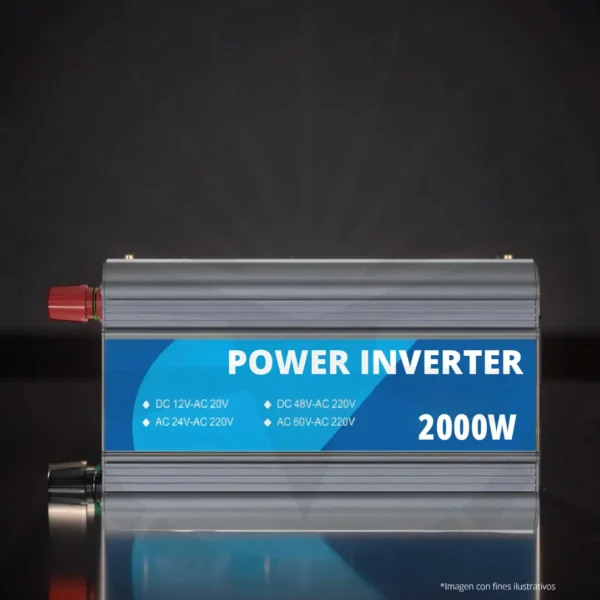 INVERSOR DE 12V A 110V 2000W ILUSIFCRA