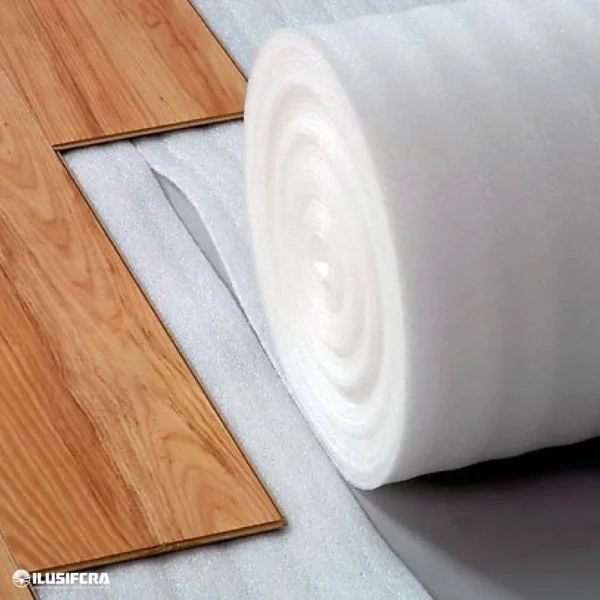 ESPUMA PARA PISO LAMINADO SPC 1M DE ANCHO X METRO