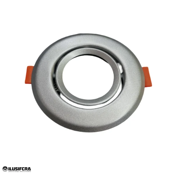 BASE MR16-GU10 PT-1533 PLATEADO