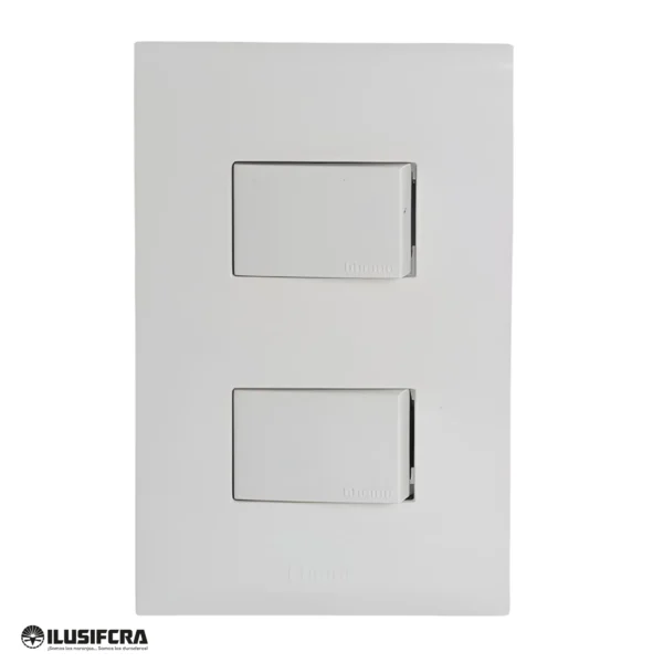 APAGADOR NOBILE DOBLE BLANCO 1P15A AF2200EB