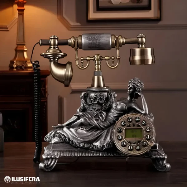 TELEFONO FIJO MS-83070C ESTILO VINTAGE