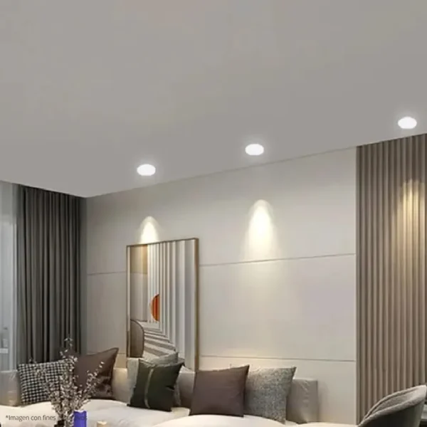 PANEL LED SIN BORDE REDONDO 36W 6500K ILUSIFCRA SL0253