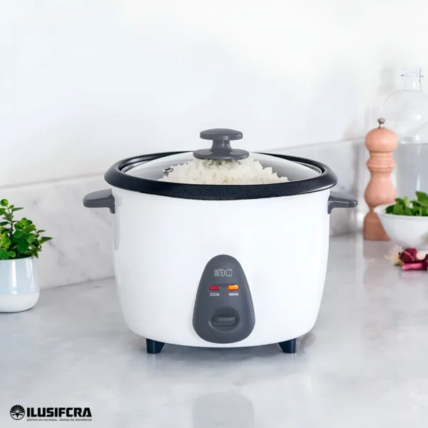 ARROCERA BLANCA 10 TAZAS 1.8L 700W INTEXCO