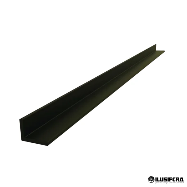 CANALETA ALUMINIO BRONCE TIPO L ESQUINERO PEQ 3 METROS