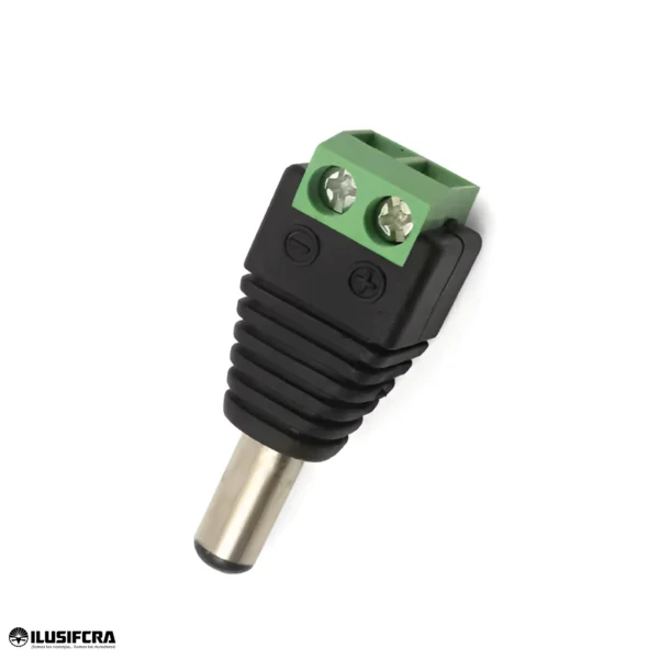 CONECTOR MACHO 12V ILUSIFCRA