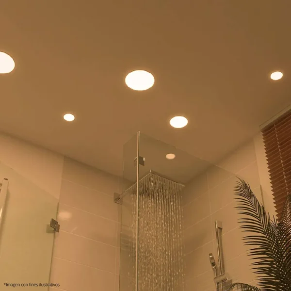 PANEL LED EMPOTRAR 12W REDONDO 6500K ILUSIFCRA SL0033