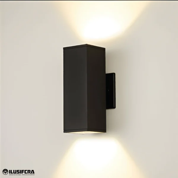 LAMPARA PARA EXTERIOR NEGRA E27 SZ-2103