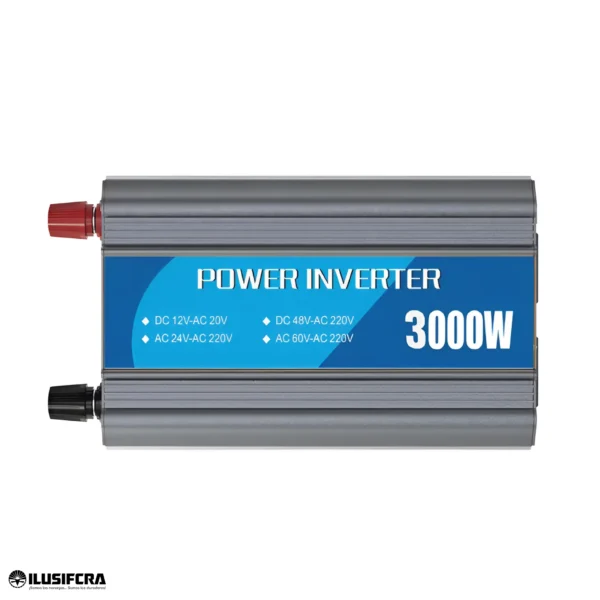 INVERSOR DE 12V A 110V 3000W ILUSIFCRA