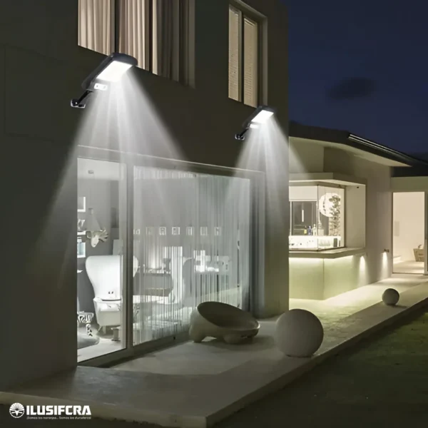 LAMPARA SOLAR 100W PANEL SEPARADO AB-XH