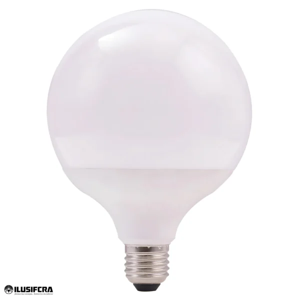 BOMBILLO LED TIPO GLOBO 9W PLASTICO LECHOSO 6500K G120/L120