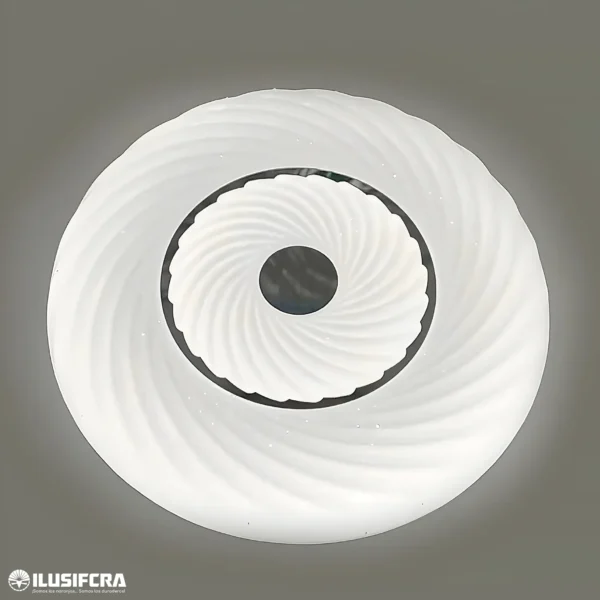 LAMPARA TECHO LED BORDE PUNTO + ESPIRAL 3065-260MM