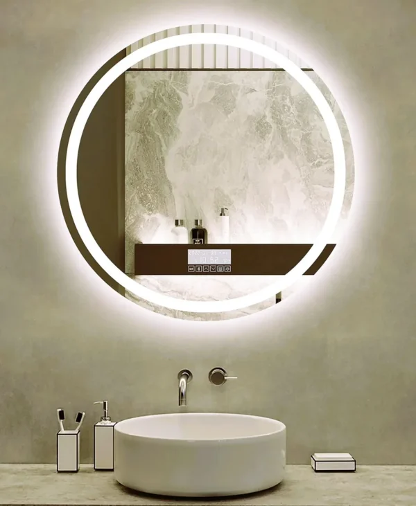ESPEJO LED 8021 REDONDO TACTIL 700X700
