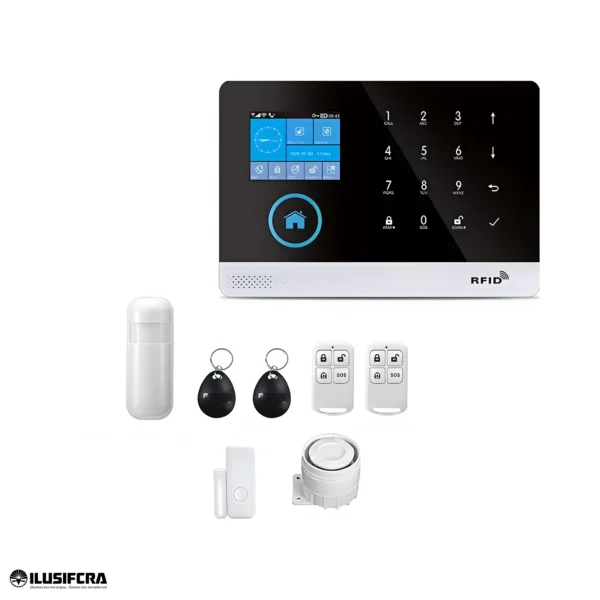 KIT ALARMA WIFI+ GSM DUAL NETWORK ALARM