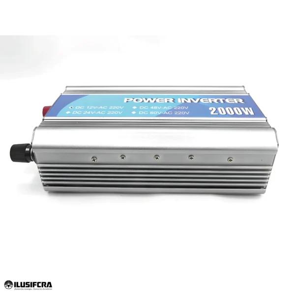 INVERSOR DE 12V A 110V 2000W ILUSIFCRA
