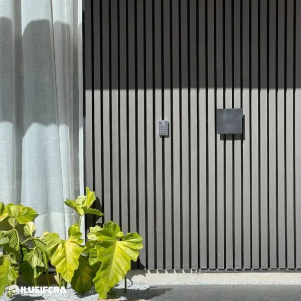 LAMINA ACANALADA 219MM PARA EXTERIOR ESTILO GRIS OSCURO IS004 X 2.9M